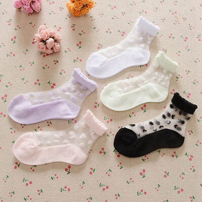 

Baby Girls Stockings Lace Princess Socks Baby Crystal Socks Cotton Socks