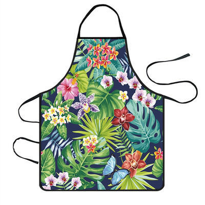 

Toponeto Home Women Waterproof Cute Cartoon Kitchen Restaurant Cooking Bib Apron Aprons