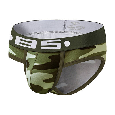 

Fashion Mens Cotton U Convex Soft Comfortable Breathable Camouflage Sexy Briefs Underwear Men ropa interior hombre