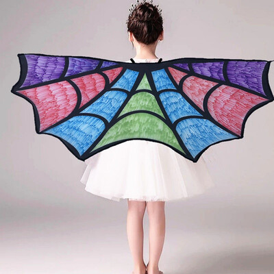 

Fairy Tale Princess Cosplay Costume Butterfly Wings Shawl Cape Stole Kids Boys Girls Scarf Wrap Accessories Girls Costumes Wings