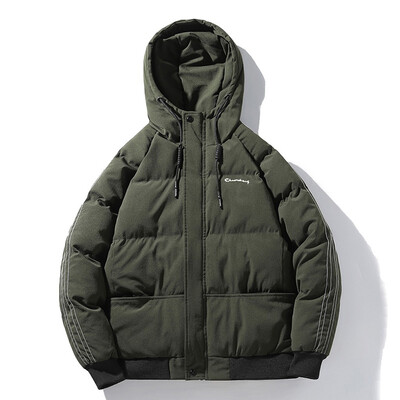 

Toponeto Mens Autumn Winter Casual Solid Hoodie Jacket Coat