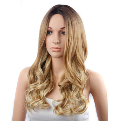 

Amazing Star Full Cap Wig Brazilian Synthetic Hair Lace Wig 150 Density Lemi Color T427613 Ombre Color Wigs for Women