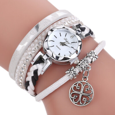 

Rhinestone wristwatch womens lady watch quartz vintage daily waterproof rhinestone crystal