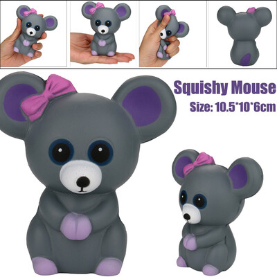 

YIWULASqueeze Mouse Cream Bread Scented Slow Rising Toys Phone Charm Gifts