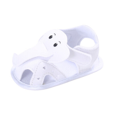 

Elephant Pattern Hollow Baby Boy Casual Prewalkers Soft Sole Summer Shoes 0-18  New
