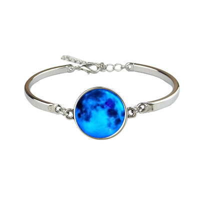 

Night Luminous Series Wind Fashion Silver Plating Jewelry Floweriness Star Sea Night Luminous Bracelet