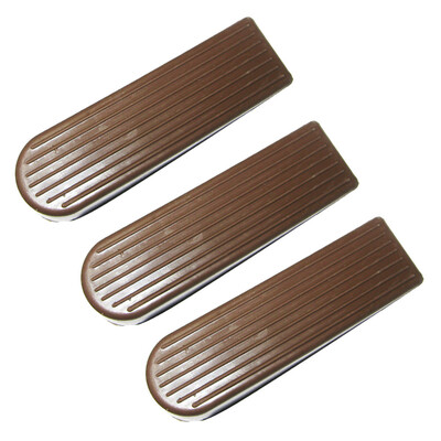 

Toponeto 3Pcs Heavy Duty Rubber Door Wedge Stops Stopper Home Office