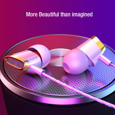 

In-Ear Super Bass Subwoofer Metal Earbuds Earphone Headphone with Microphone 35mm for Mobile Phone MP3 MP4 Player