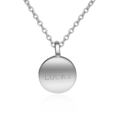 

Charming Fashion Small Round Gold Beans Pendant Necklace For Women