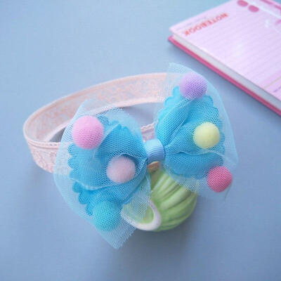 

Baby Girls Bowknot Headband Hair Clip Headwear Apparel Wreath Photography Prop Party Gift