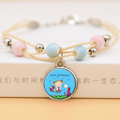 

DIY Bracelet--Mothers Day Gift Time Gemstone Ceramic Bracelet DIY Bracelet