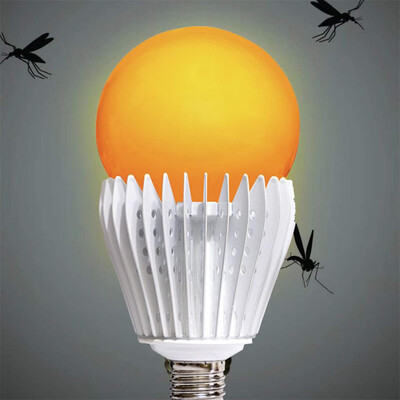 

〖Follure〗Led mosquito lamp home lighting no radiation yellow light indoor outdoor 11W E27