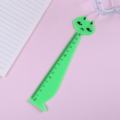 

Toponeto Clear Plastic Straight Ruler Plastic Measuring Tool for Student School Office