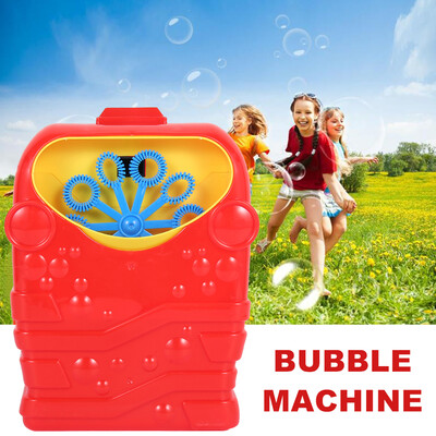 

Creative Bubble Machine Kids Durable Automatic Bubble Blower Outdoor Toy for Girl Boy