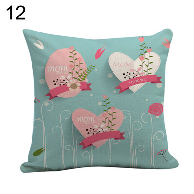 

Easter Rabbit Egg Cute Pillow Case Sofa Waist Throw Cushion Cover Bedroom Decor