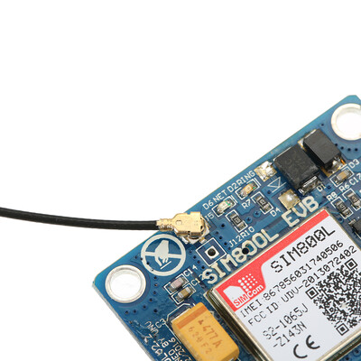 

SIM800L Wireless GSM GPRS Module Quad-Band Antenna Cable Cap V20 5V