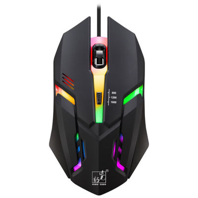 

USB Gaming Mouse Colorful LED 80012001600 DPI Adjustable Ergonomic PC Laptop Computer Mouse