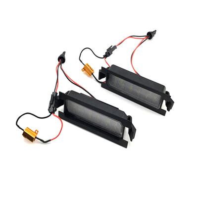 

1 Pair Automobile LED License Plate Light Accessory Replacement for Hyundai I30 5D hatchback wagon 13-14
