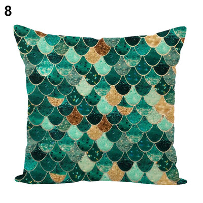 

45x45cm Colored Drawing Pillow Case Cushion Cover Home Cafe Sofa Car Decoration