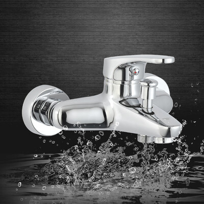 

Ai Lin Xiangye bathroom faucet large Sai Luo hot&cold water mixing valve bathtub triple shower faucet bathroom supplies