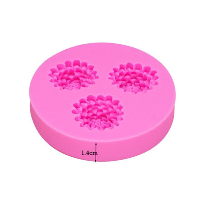 

3D Flower Fondant Cake Mold Silicone Cake Mold DIY Chocolate Mold Kitchen Baking Supplies