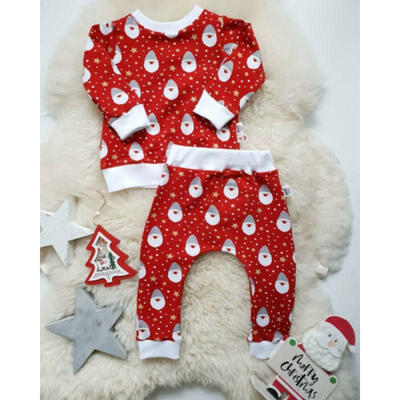 

Christmas Infant Boy Girl Clothes Long Sleeve TopsLeggings Pants Xmas Outfits