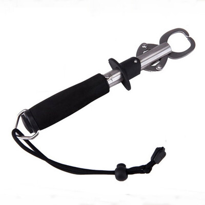 

Outdoor Stainless Steel Fish Grip Lip Trigger Lock Gripper Clip Clamp Grabber Fish Plier Grab Fishing Tool