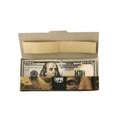 

64128 Pcs Raw Funny Innovative Empire Cigarette Papers Bill Premium Rolling Paper Smoking Accessories Raw Cigarette Paper