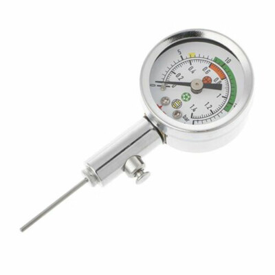 

1X Soccer Ball Pressure Gauge Air Watch Football Volleyball Basketball Barometer