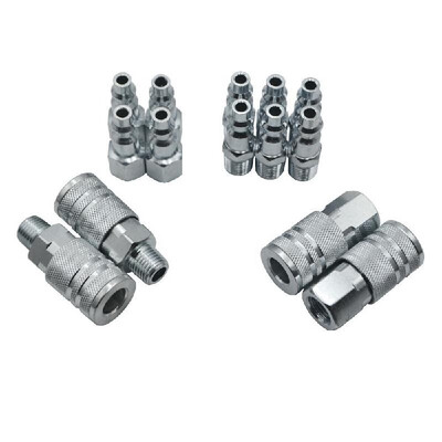 

14Pcs 14"NPT Air Coupler Plug Kit Air Hose Fittings Quick Connect