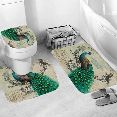 

〖Follure〗3pcs Non-Slip Fish Scale Bath Mat Bathroom Kitchen Carpet Doormats Decor
