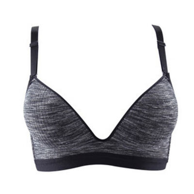 

Sexy Bras for Women Outdoor Work Shake Proof Wire Free Bras Cotton Push Up Women Padded Bralette Underwear