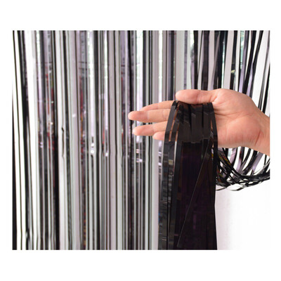 

2m Rainbow Backdrop Foil Curtains Photography Background Supplies Birthday Party Decoration Adult Christmas Decorations For Home