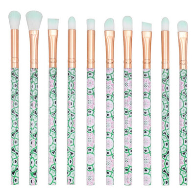 

10pcs Eye Makeup Brushes Kit Foundation Brush Blush Brush Eyeshadow Eyelash Eyebrow Brush Set Cosmetic Beauty Tool
