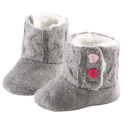 

Newborn Winter Super Warm Girls Baby Prewalker Keep Warm Infant Toddler Princess Bebe Crib Snow Knitting Shoes