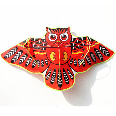

Siaonvr 3D Owl Kite Ids Toy Fun Outdoor Flying Activity Game Children With Tail BU