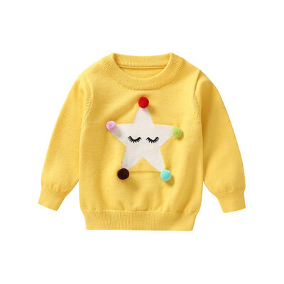 

Baby Girl Sweater Cartoon Boys Winter Blouses Baby Girls Knitted Sweaters Children Pullover Casual Boys Clothes