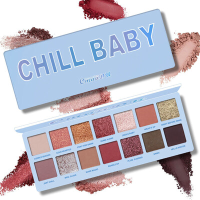 

Women 14 Colors Matte Eyeshadow Palette Shimmers Eye Smoky Cosmetics Make Up