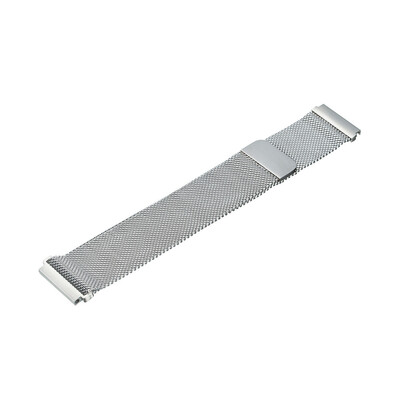 

〖Follure〗Milanese Magnetic Loop Stainless Steel Band Strap Bracelet For Pebble Time BK