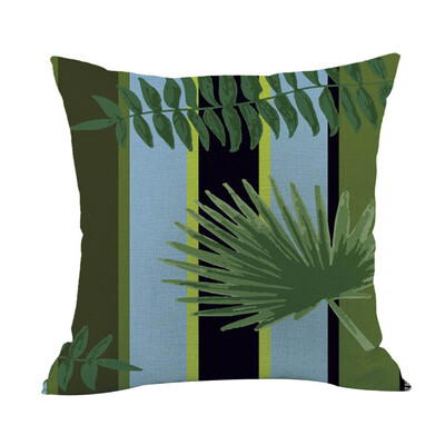 

〖Follure〗Cotton Linen Pillow Case Sofa Waist Throw Cushion Cover Home Decor