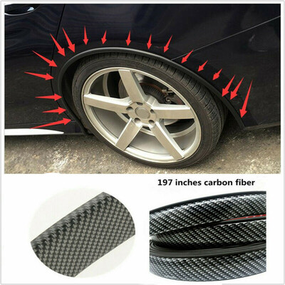 

Universal Car Truck SUVs Wheel Eyebrow Protector Anti-collision Strip Sticker US
