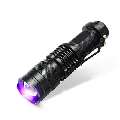 

UV Ultra Violet LED Flashlight Blacklight Light 395nM Inspection Aluminum Alloy
