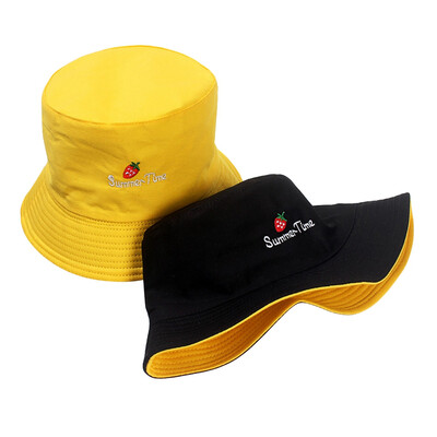 

Double Side Hats Fisherman Hat Couple Sun Hat Hip Hop Hat Outdoor Hat For Men Women Bucket Hat