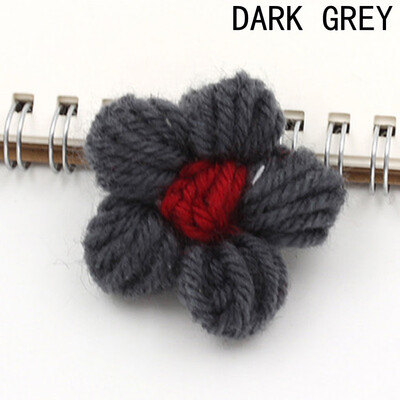 

Wool Unisex Lapel Pins For Suits Fabric Flower Brooches