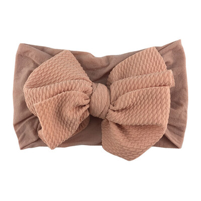 

Soft Cotton Knit Baby Heaband Cute Flower Elastic Hearband Baby Cute Girls Boys Pearl Bowknot Design Headband Headwear Apparel