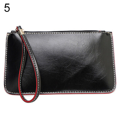 

Womens Candy Color Purse ID Card Phone Holder Coin Bag Clutch Handbag Wallet