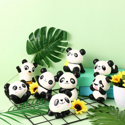 

Siaonvr Squishier Panda Slow Rising Scented Kawaii Squishier Animal Toy 8 PCs