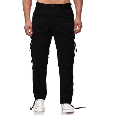 

Gobestart Fashion Mens Casual Solid Loose Patchwork Color Sweatpant Trousers Jogger Pant