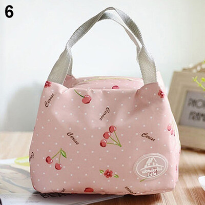 

Portable Thermal Insulated Lunch Container Box Storage Bag Picnic Totes Pouch