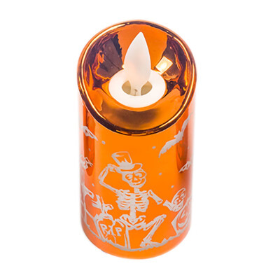 

Halloween Flameless Candle LED Tea Lights Lamp Battery Operated Table Lantern for Indoor Festive Home Decoration&Lighting